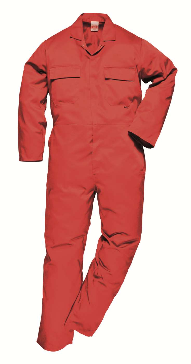 Navy Portwest S999NARXS Euro Work Polycotton Coverall Regular Size: X-Small