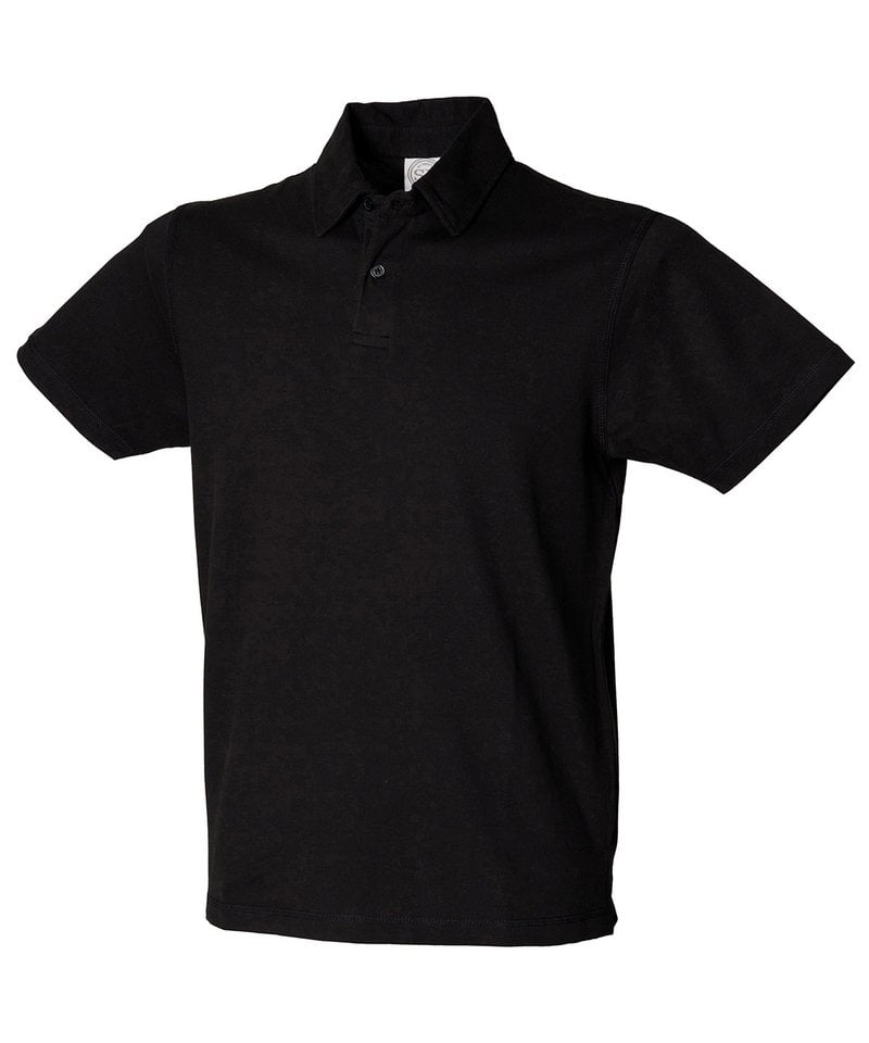 Skinni Fit Men's Stretch Fabric Short Sleeve Polo Shirt SFM42