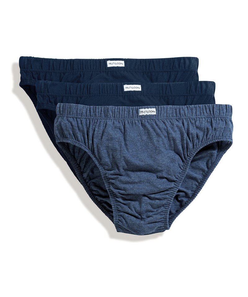 Fruit of the Loom Men's 3 Pack Classic Underwear Slips