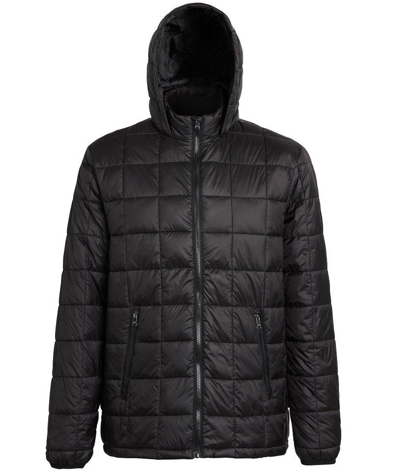 2786 Men's Box Hooded Quilted Jacket